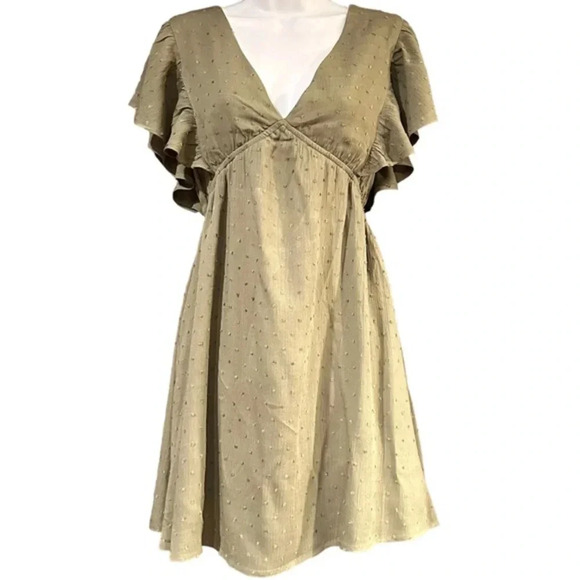 Magnolia Boutique Dresses & Skirts - Magnolia Boutique Olive Green Dress - Size Small - Lightly Used